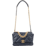 Chanel 19 Quilted Lambskin Chanel Single Flap Crossbody Bag