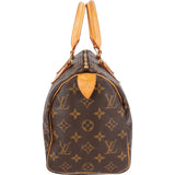 Louis Vuitton Monogram Canvas Speedy 25 Handbag
