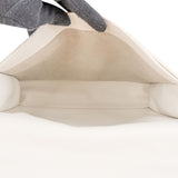 Hermès New White Togo Leather Sac à Dépêches Small 27 Business Handbag