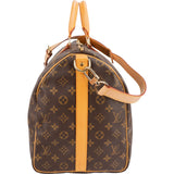 Louis Vuitton Monogram Canvas Keepall 50 Bandoulière Travel Bag