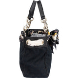 Gucci Monogram GG Canvas Positano Tote Handbag - vintageandkickz