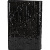 Christian Dior Oblique Monogram Patent Leather Galaxy Bifold Card Holder