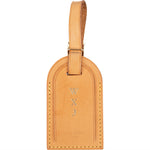 [🔄️B10 / F50] Louis Vuitton Vachetta Leather Luggage Tag - vintageandkickz