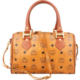 MCM Monogram Visetos Boston Handbag