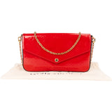 Louis Vuitton Monogram Vernis  Pochette Félicie Crossbody Bag