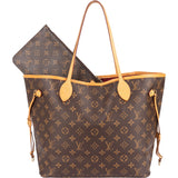 Louis Vuitton Monogram Canvas Neverfull MM Shoulder Bag