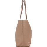 [🔄️B09 / F52] Saint Laurent Calfskin Leather Shopping Tote Handbag - vintageandkickz