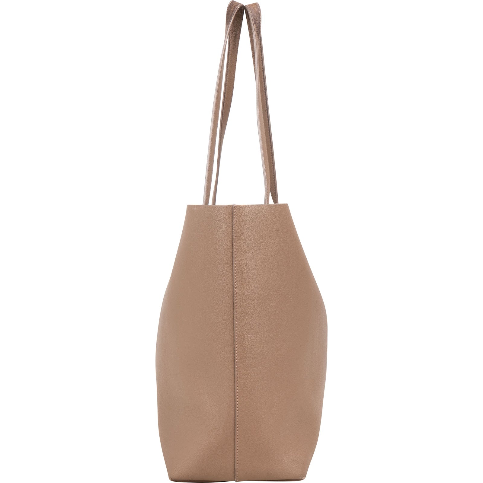 [🔄️B09 / F52] Saint Laurent Calfskin Leather Shopping Tote Handbag - vintageandkickz