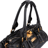 Chloé Pebbled Leather Paddington Satchel Handbag
