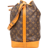 Louis Vuitton Monogram Canvas Sac Noé Grande Shoulder Bag - vintageandkickz