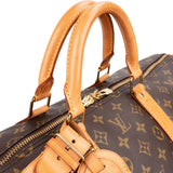 Louis Vuitton Monogram Canvas Keepall 55 Travel Bag