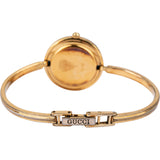 Gucci Gold Tone Change Bezel 11/12.2 Bangle Woman Watch