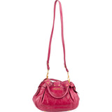 Miu Miu Pink Vitello Lux Leather Bow Handbag