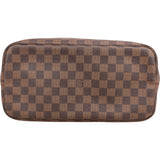 Louis Vuitton Monogram Damier Ebene Neverfull MM Shoulder Bag