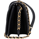 Chanel Quilted Lambskin Mini Rectangular Single Flap Crossbody Bag