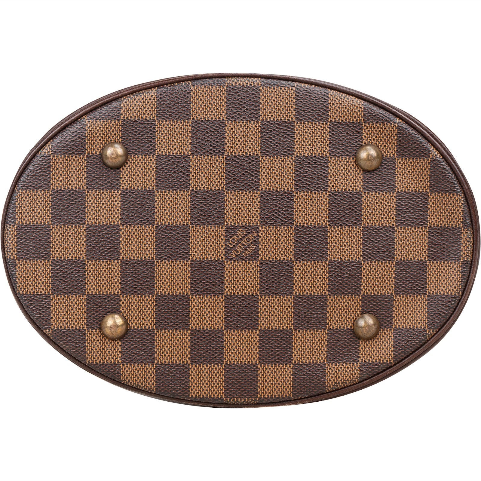 Louis Vuitton Monogram Damier Ebene Bucket PM Shoulder Bag - vintageandkickz