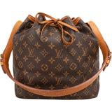 Louis Vuitton Monogram Canvas Sac Noé Petit Shoulder Bag