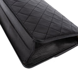 Chanel Quilted Lambskin Rectangular 24K Gold Single Flap Shoulder Bag