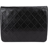 Chanel Quilted Lambskin 24K Gold Single Flap Shoulder Bag