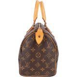 Louis Vuitton Monogram Canvas Speedy 25 Handbag
