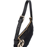 Gucci Monogram GG Canvas Charm Pochette Shoulder Bag