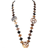 Hermès Buffalo Horn Vietnam Sautoir Necklace