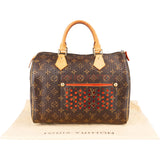 Louis Vuitton Limited Perforated Monogram Canvas Speedy 30 Handbag