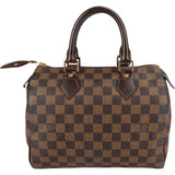 Louis Vuitton Monogram Damier Ebene Speedy 25 Handbag