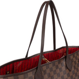 Louis Vuitton Monogram Damier Ebene Neverfull MM Shoulder Bag