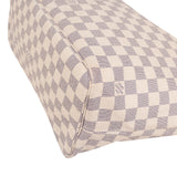 Louis Vuitton Monogram Damier Azur Canvas Neverfull MM Shoulder Bag