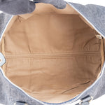 Christian Dior Monogram Suede Trotter Boston 50 Weekender Bag - vintageandkickz