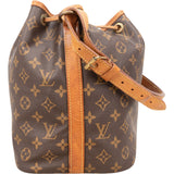 Louis Vuitton Monogram Canvas Sac Noé Petit Shoulder Bag