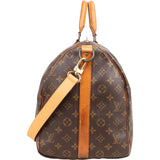 Louis Vuitton Monogram Canvas Keepall 50 Bandoulière Travel Bag