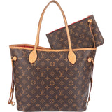 Louis Vuitton Monogram Canvas Neverfull MM Shoulder Bag