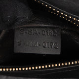 Celine Suede Bicolor Leather Luggage Handbag