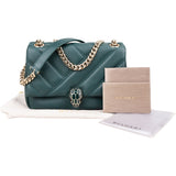 Bvlgari Quilted Calfskin Serpenti Forever Shoulder Crossbody Bag