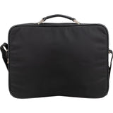Prada Black Tessuto Nylon Laptop Business Handbag