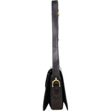 Céline Box Calfskin Leather Triomphe Shoulder Bag