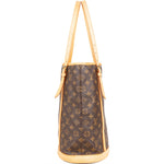 Louis Vuitton Monogram Canvas Bucket GM Shoulder Bag - vintageandkickz
