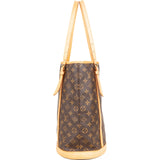 Louis Vuitton Monogram Canvas Bucket GM Shoulder Bag - vintageandkickz