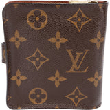 Louis Vuitton Monogram Canvas Compact Zip Wallet