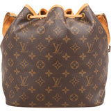 Louis Vuitton Monogram Canvas Sac Noé Petit Shoulder Bag