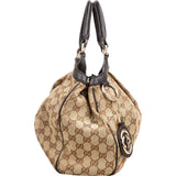 Gucci Monogram GG Canvas Sukey Handbag