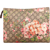 Gucci Monogram GG Supreme Floral Clutch