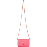 Chanel Quilted Caviar Leather Wallet On Chain Crossbody Bag