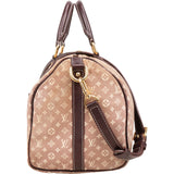 Louis Vuitton Monogram Mini Lin Speedy 30 Bandoulière Handbag