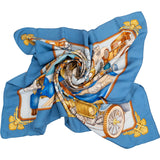 Hermès Automobile Club Silk Carre 90 Scarf Tuch