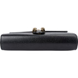 Gucci Leather Dionysus Web Stripe Wallet On Chain Crossbody Bag