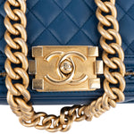 Chanel Quilted Lambskin Braided Boy Single Flap Crossbody Bag xx neuwertig - vintageandkickz