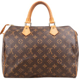 Louis Vuitton Monogram Canvas Speedy 30 Handbag